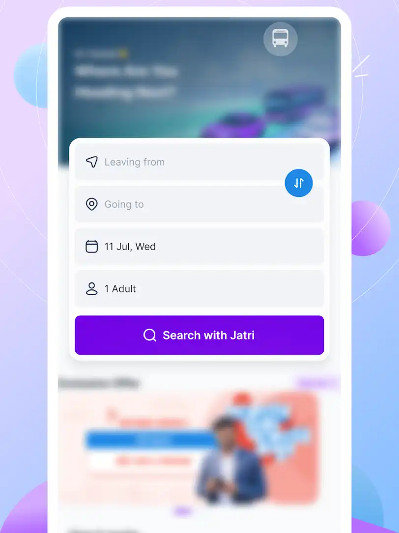 Jatri - Multimode Travel App screenshot 1